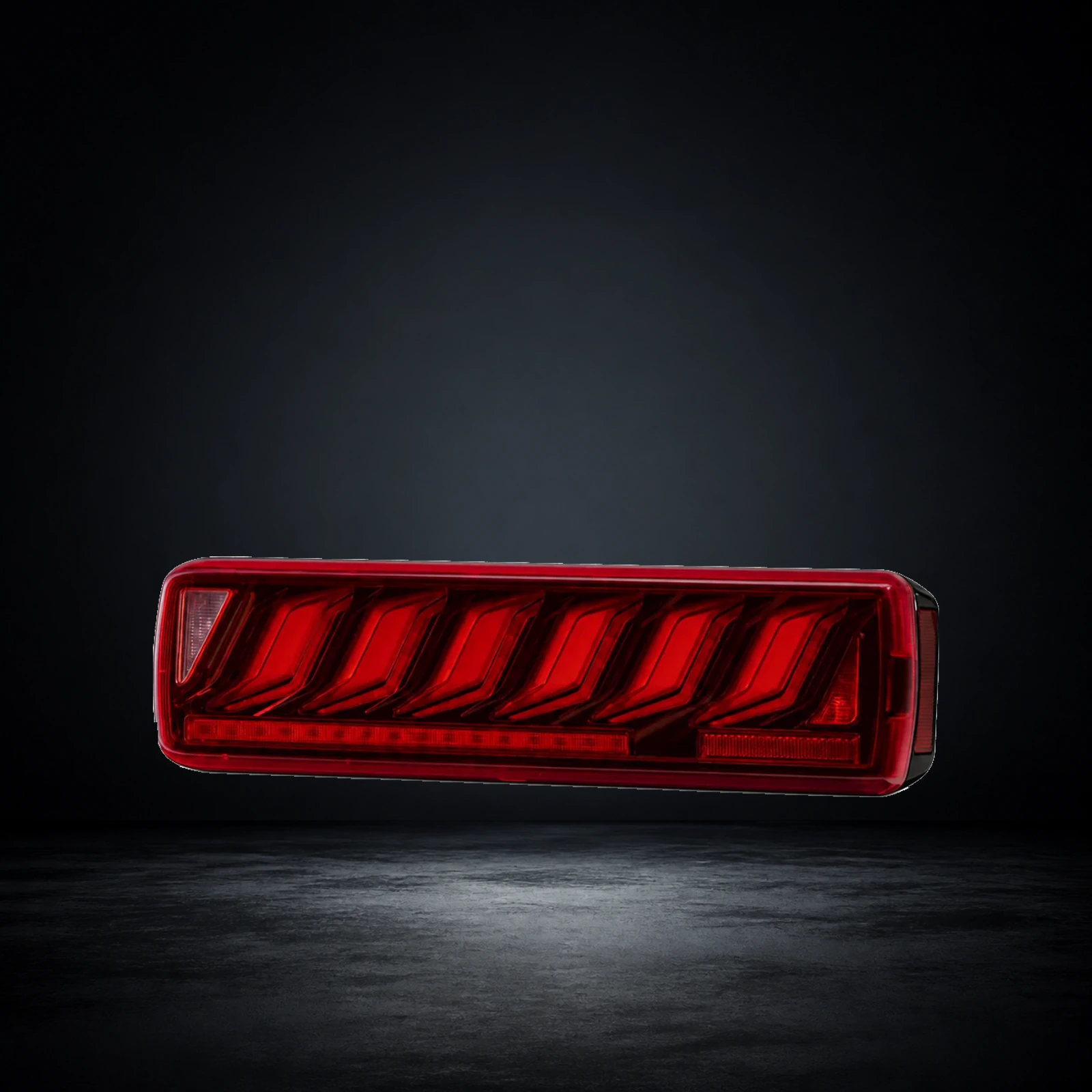 OIRAN COMBO HOMURA V500 in Red / Gloss Black finish